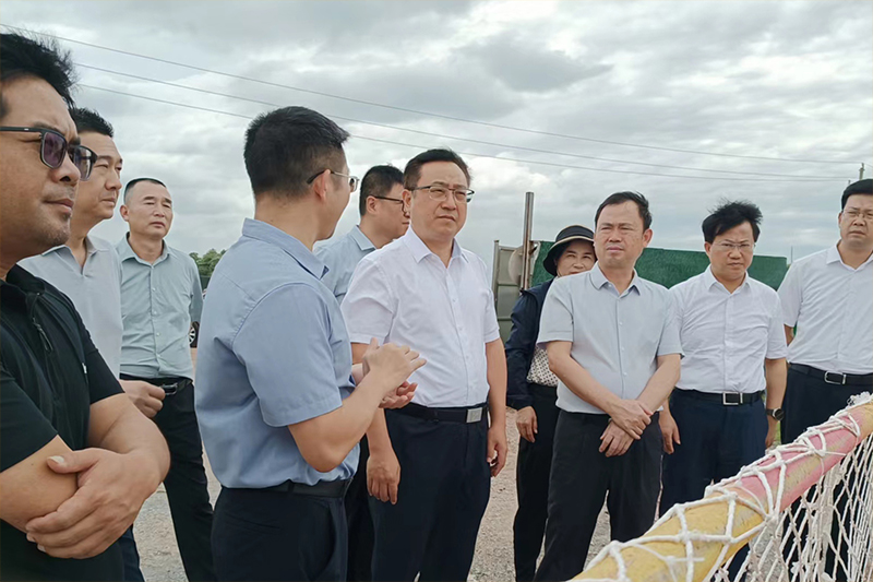 贛州市委常委、副市長何琦一行蒞臨挺進(jìn)環(huán)保D5地塊土壤治理項(xiàng)目調(diào)研指導(dǎo)